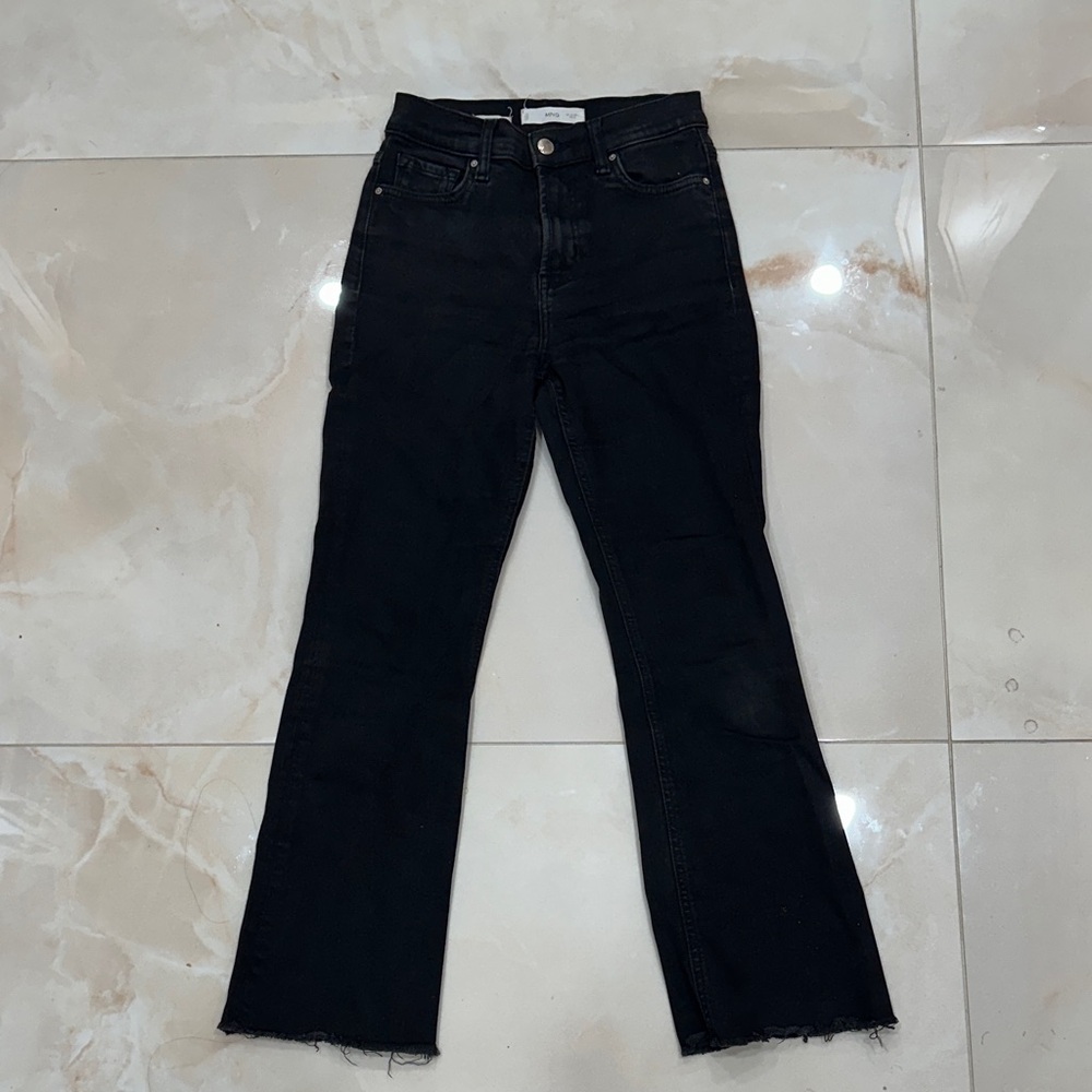 Mango Women Black Jeans